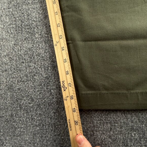 NWT St. Johns Bay Size 12 Mid Rise Capri Tummy Control Cotton Stretch ACTL 34X19 - Picture 7 of 14